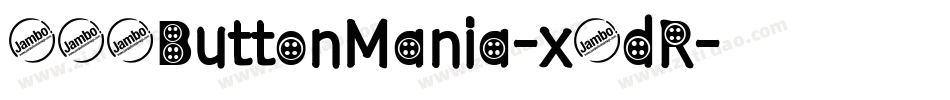 101ButtonMania-x8dR字体转换