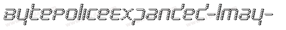 BytePoliceExpanded-lmay字体转换