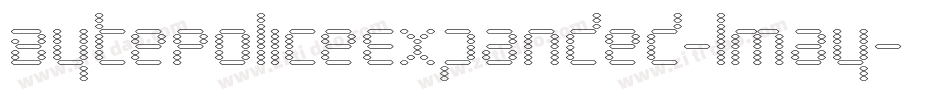 BytePoliceExpanded-lmay字体转换