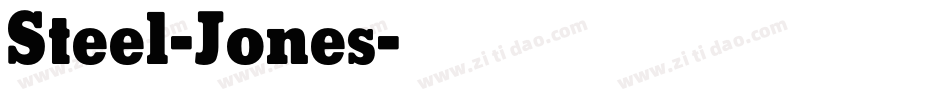 Steel-Jones字体转换