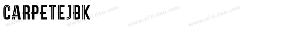 Carpete-J8BK字体转换