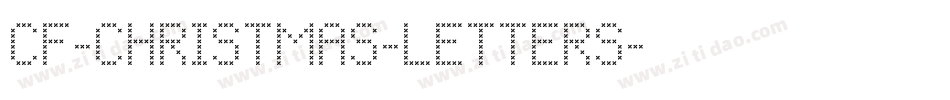 CF-Christmas-Letters字体转换