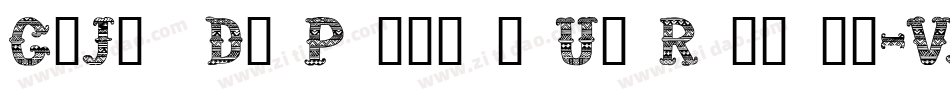 CfJohnDoePersonalUseRegular-VJme字体转换