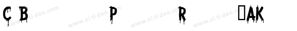 CfBlackboardPersonalRegular-AKPg字体转换