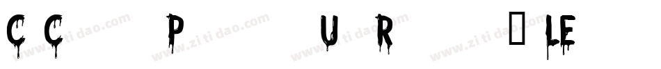 CfCyborgPersonalUseRegular-eLEl字体转换
