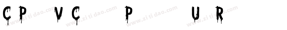 CfPunkVsCyborgPersonalUseRegular-0PmP字体转换