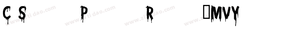 CfSaturn21PersonalRegular-MVY9w字体转换