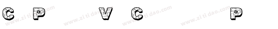CfPunkVsCyborgPersonalUseRegular-0PmP字体转换