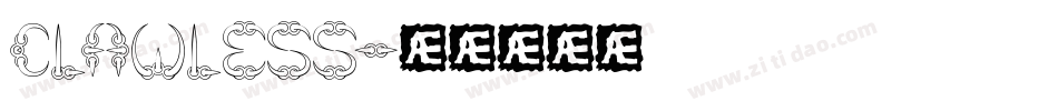 Clawless字体转换
