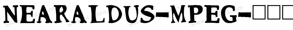 Nearaldus-mPEG字体转换