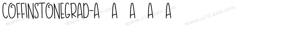 coffinstonegrad字体转换