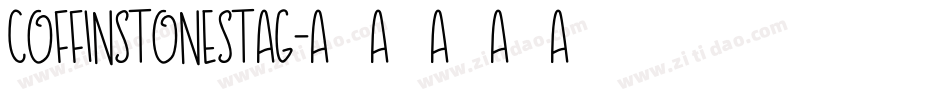 coffinstonestag字体转换