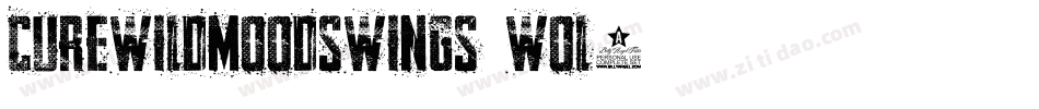 CureWildMoodSwings-woL6字体转换