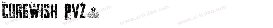 CureWish-PVz7字体转换