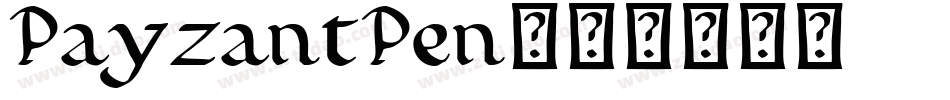 PayzantPen字体转换
