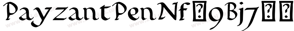 PayzantPenNf-9Bj7字体转换