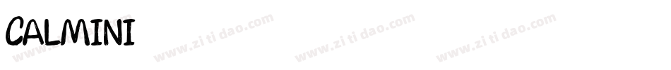 Calmini字体转换