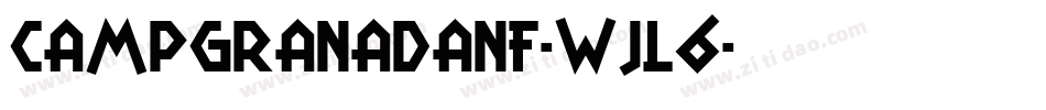 CampGranadaNf-wJl6字体转换