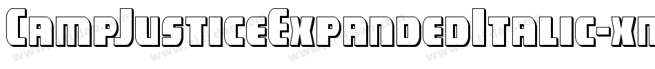 CampJusticeExpandedItalic-xm8K字体转换