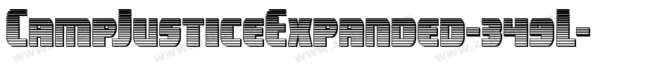 CampJusticeExpanded-349L字体转换