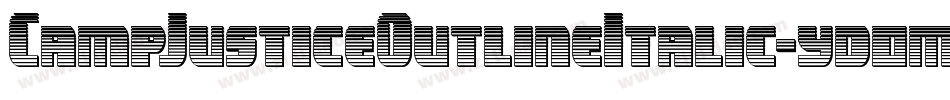 CampJusticeOutlineItalic-yd0m字体转换