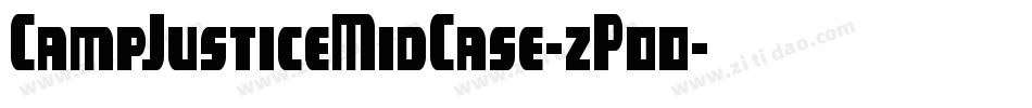 CampJusticeMidCase-zP00字体转换