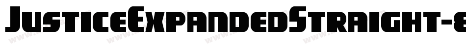 JusticeExpandedStraight-8JqJ字体转换
