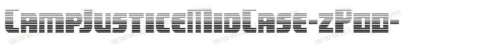 CampJusticeMidCase-zP00字体转换