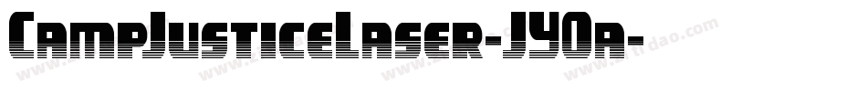 CampJusticeLaser-JYOa字体转换