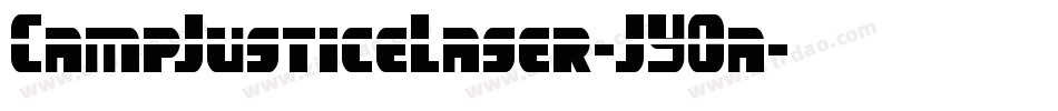 CampJusticeLaser-JYOa字体转换