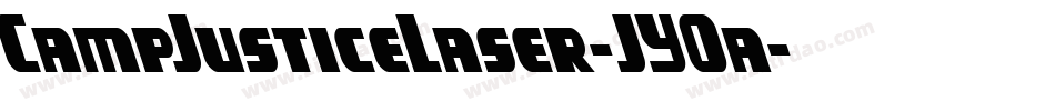 CampJusticeLaser-JYOa字体转换