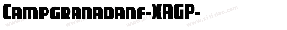 Campgranadanf-XAGP字体转换