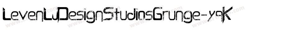 LevenLjDesignStudiosGrunge-yqKq字体转换 LevenLjDesignStudiosGrunge-yqKq字体转换
