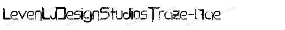 LevenLjDesignStudiosTraze-l7ae字体转换 LevenLjDesignStudiosTraze-l7ae字体转换