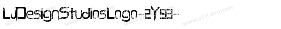 LjDesignStudiosLogo-2Y93字体转换 LjDesignStudiosLogo-2Y93字体转换