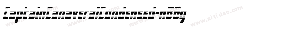CaptainCanaveralCondensed-n86g字体转换