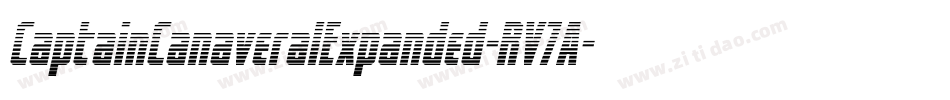 CaptainCanaveralExpanded-RV7A字体转换
