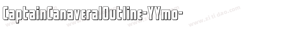 CaptainCanaveralOutline-YYmo字体转换