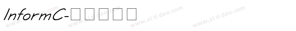 InformC字体转换