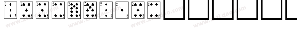 CreditCard字体转换
