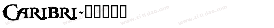 Caribri字体转换