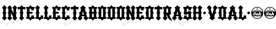 IntellectabodonedTrash-VdAl字体转换