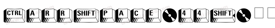 CarrSpace-44B字体转换