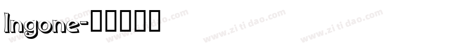Ingone字体转换