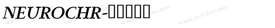 NEUROCHR字体转换
