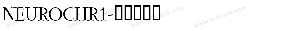 NEUROCHR1字体转换