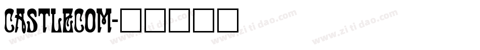 castlecom字体转换