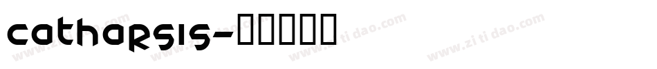 Catharsis字体转换