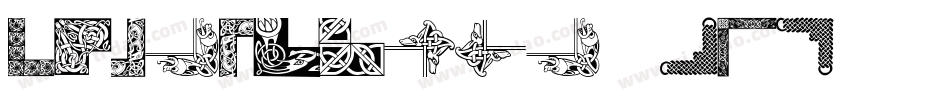 CelticKnot-3ZEX字体转换