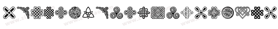 CelticDesignsI-vdVZ字体转换